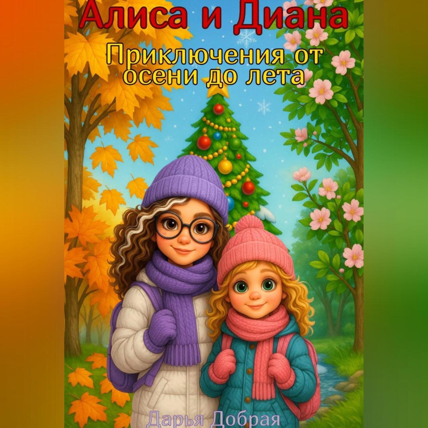 Обложка книги «Алиса и Диана. Приключения от осени до лета»