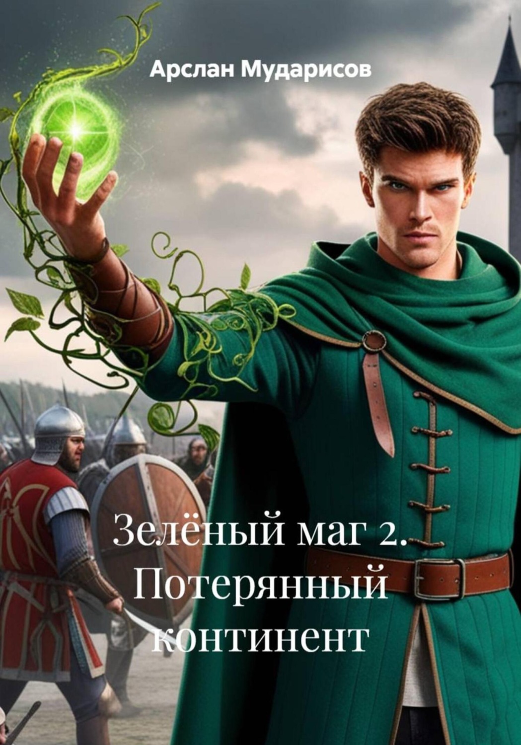 Обложка книги «Зелёный маг 2. Потерянный континент»