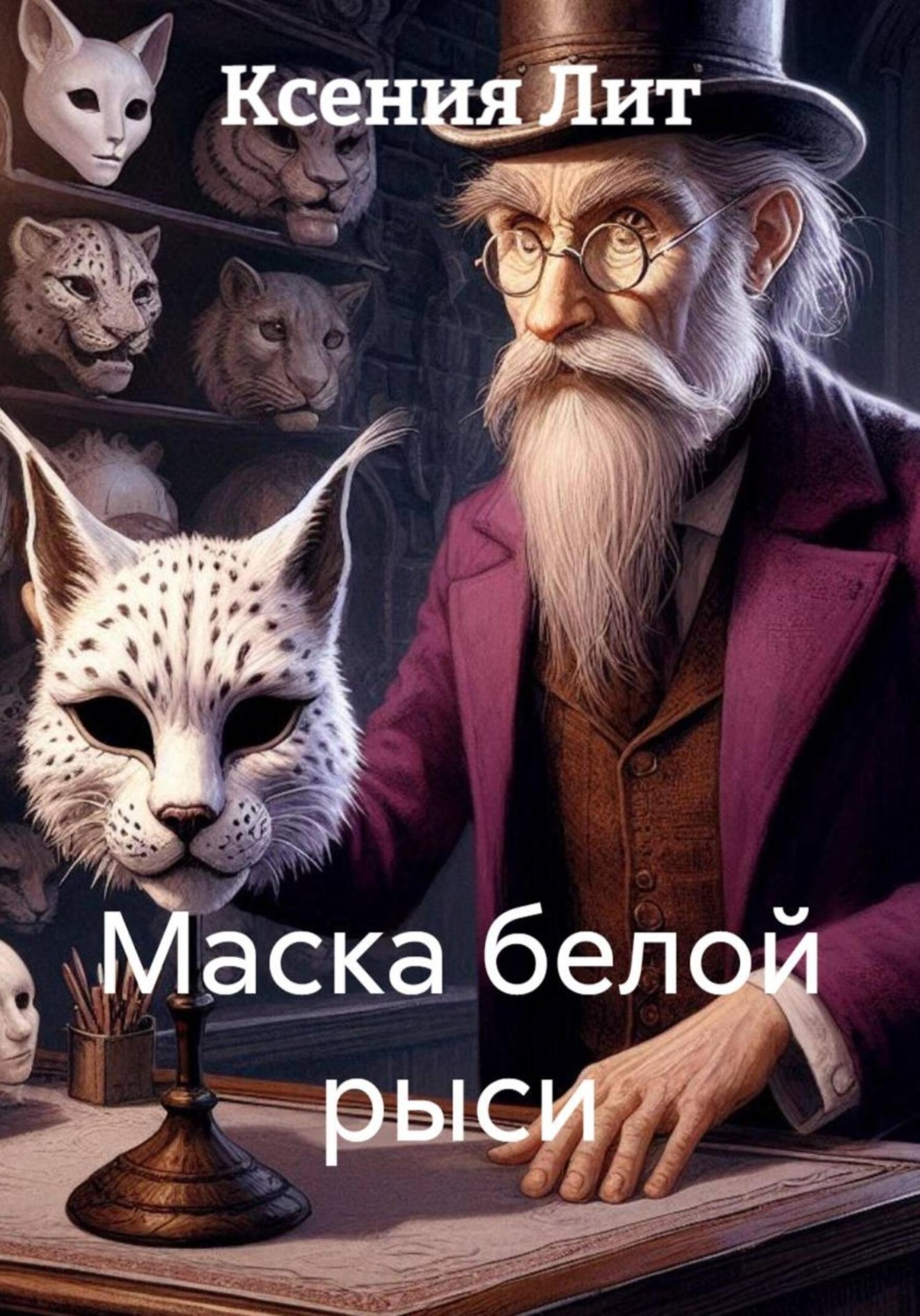 Обложка книги «Маска белой рыси»