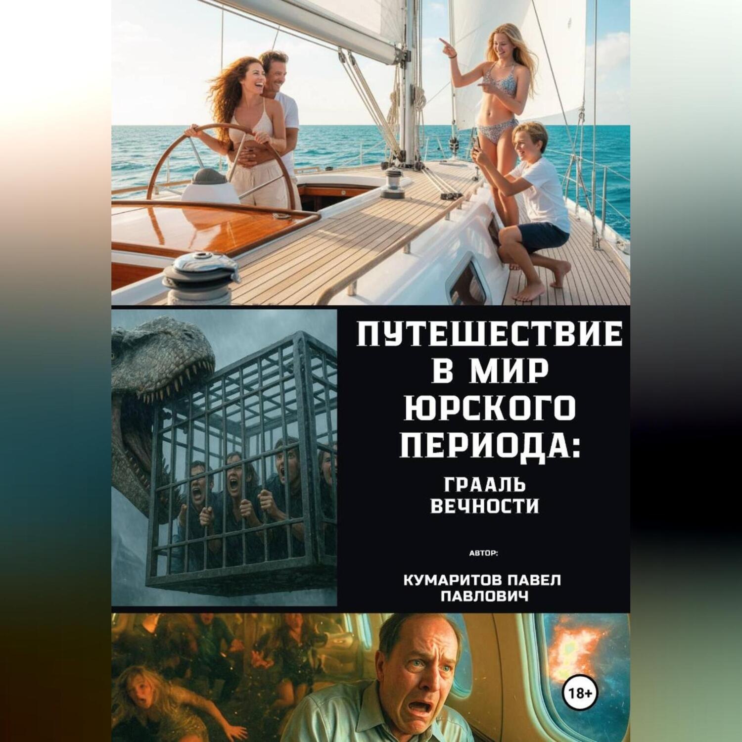 Обложка книги «Путешествие в мир Юрского периода: Грааль вечности»