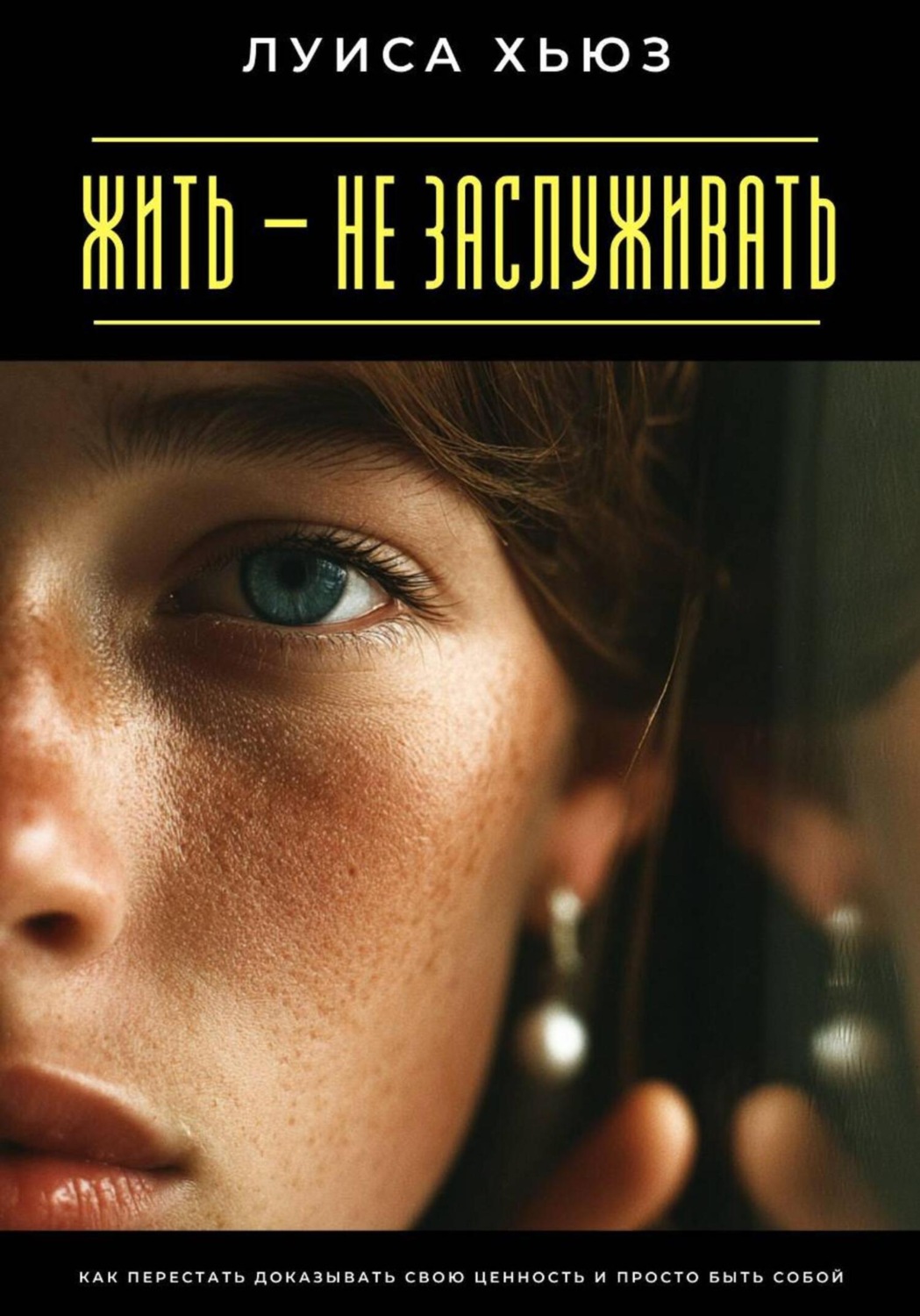 Обложка книги «Жить – не заслуживать. Как перестать доказывать свою ценность и просто быть собой»