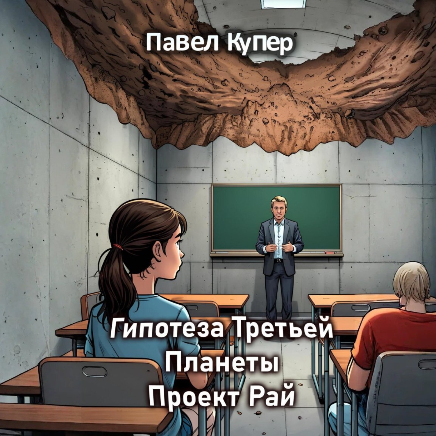 Обложка книги «Гипотеза Третьей Планеты: Проект Рай»