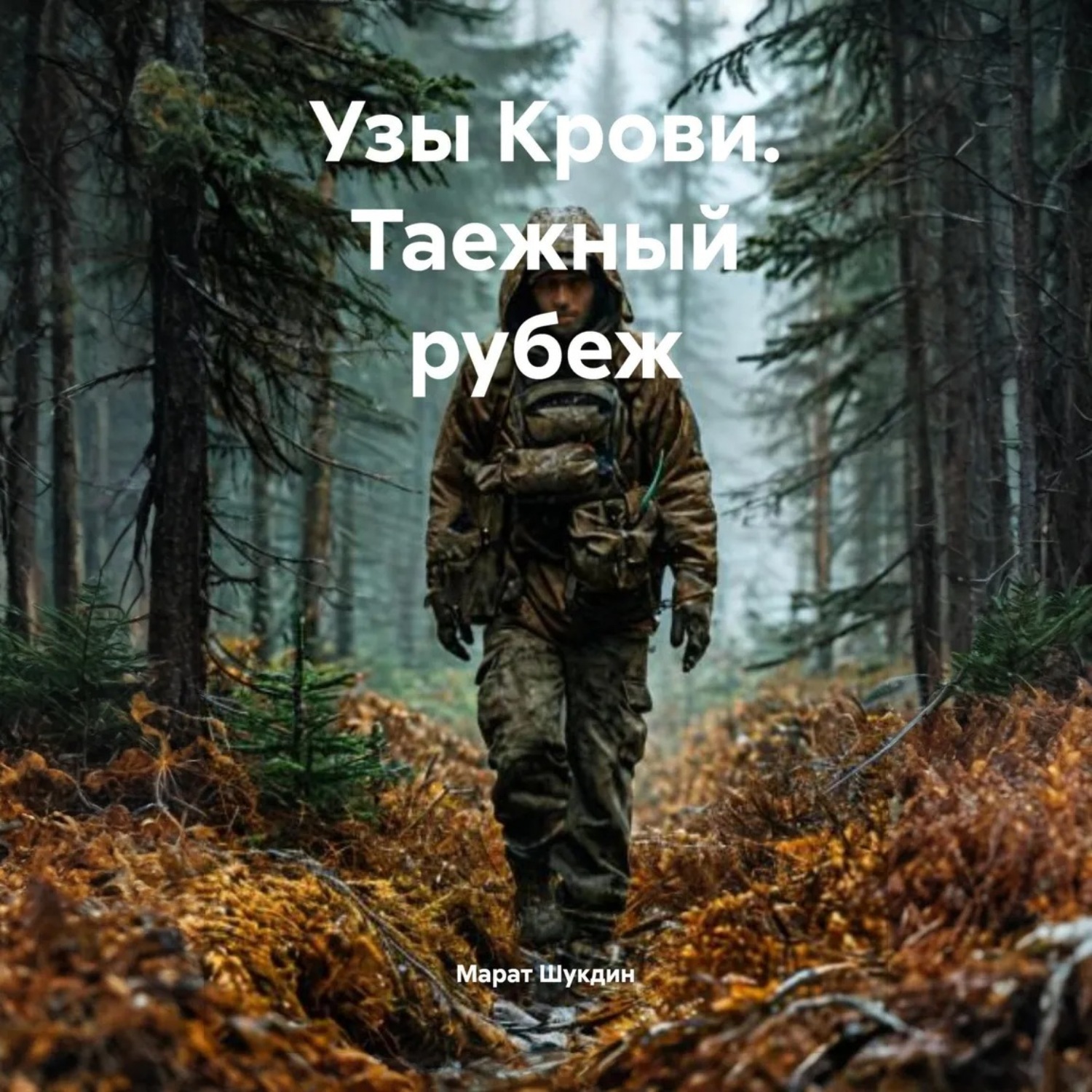 Обложка книги «Узы Крови. Таежный рубеж»
