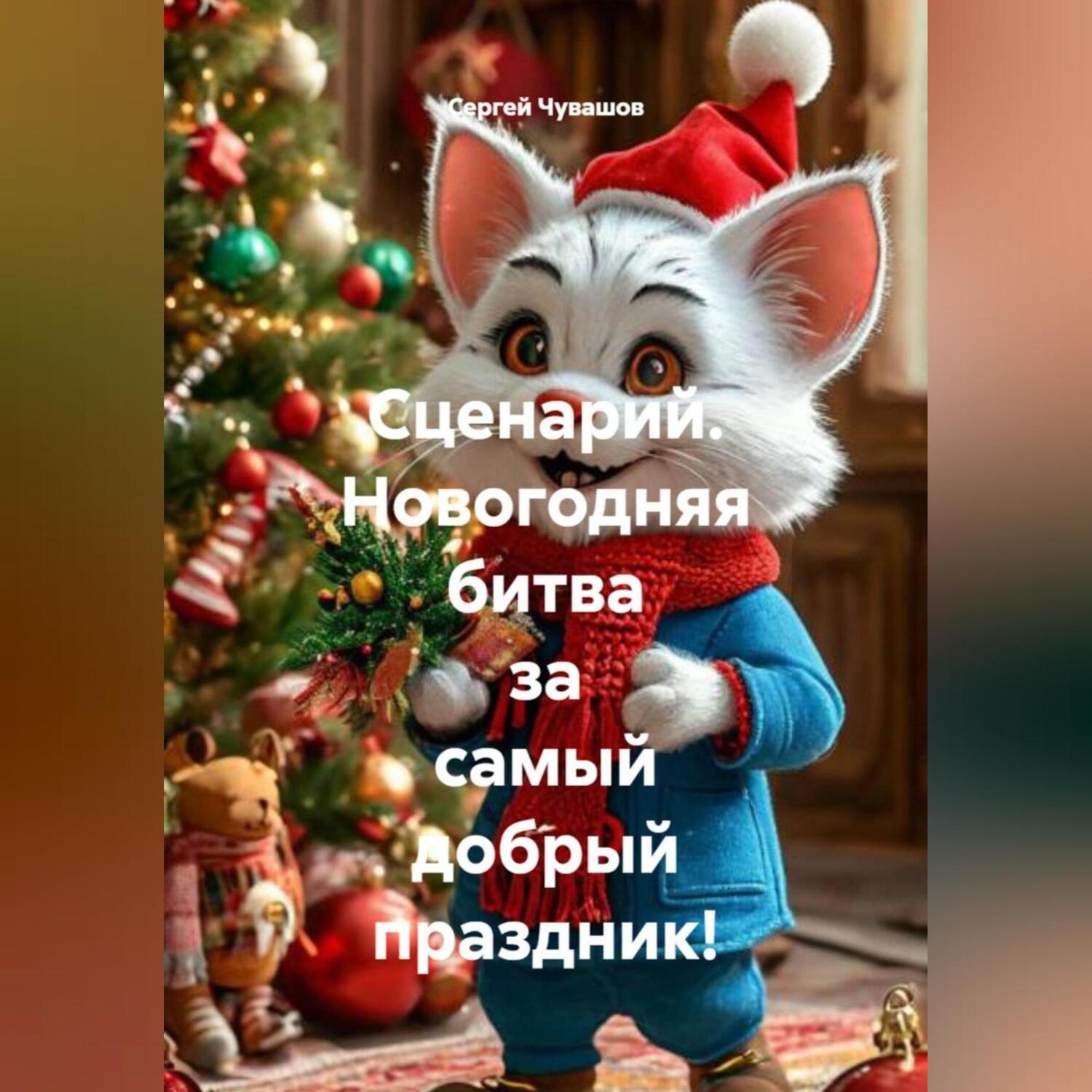 Обложка книги «Сценарий. Новогодняя битва за самый добрый праздник!»