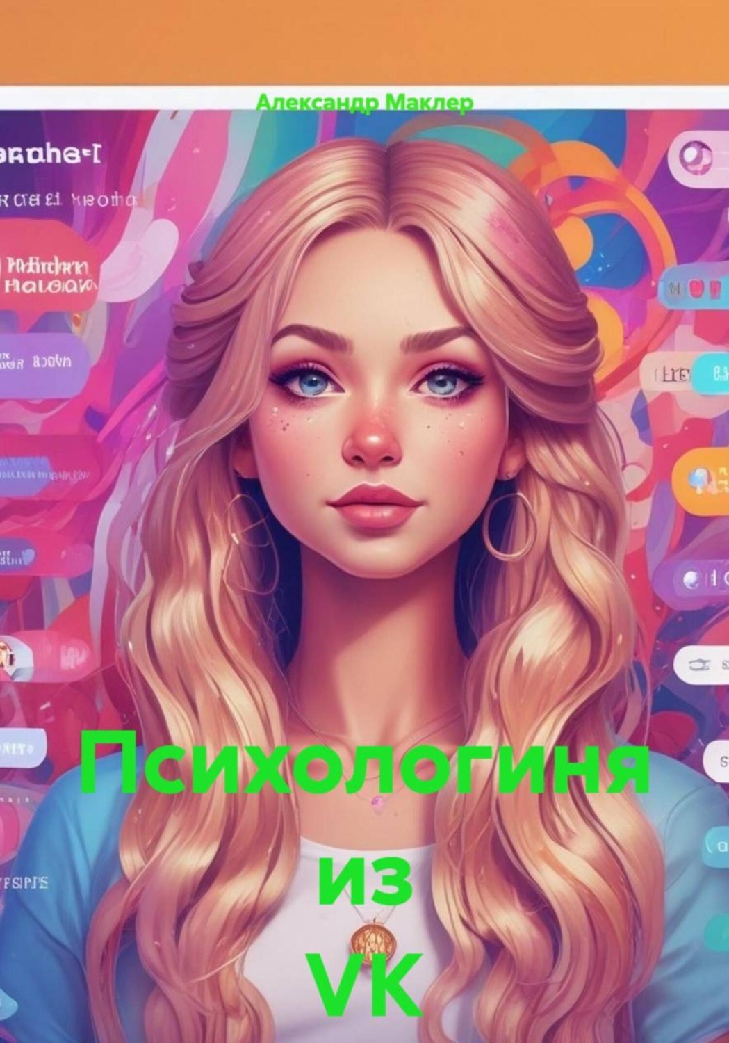 Обложка книги «Психологиня из VK»