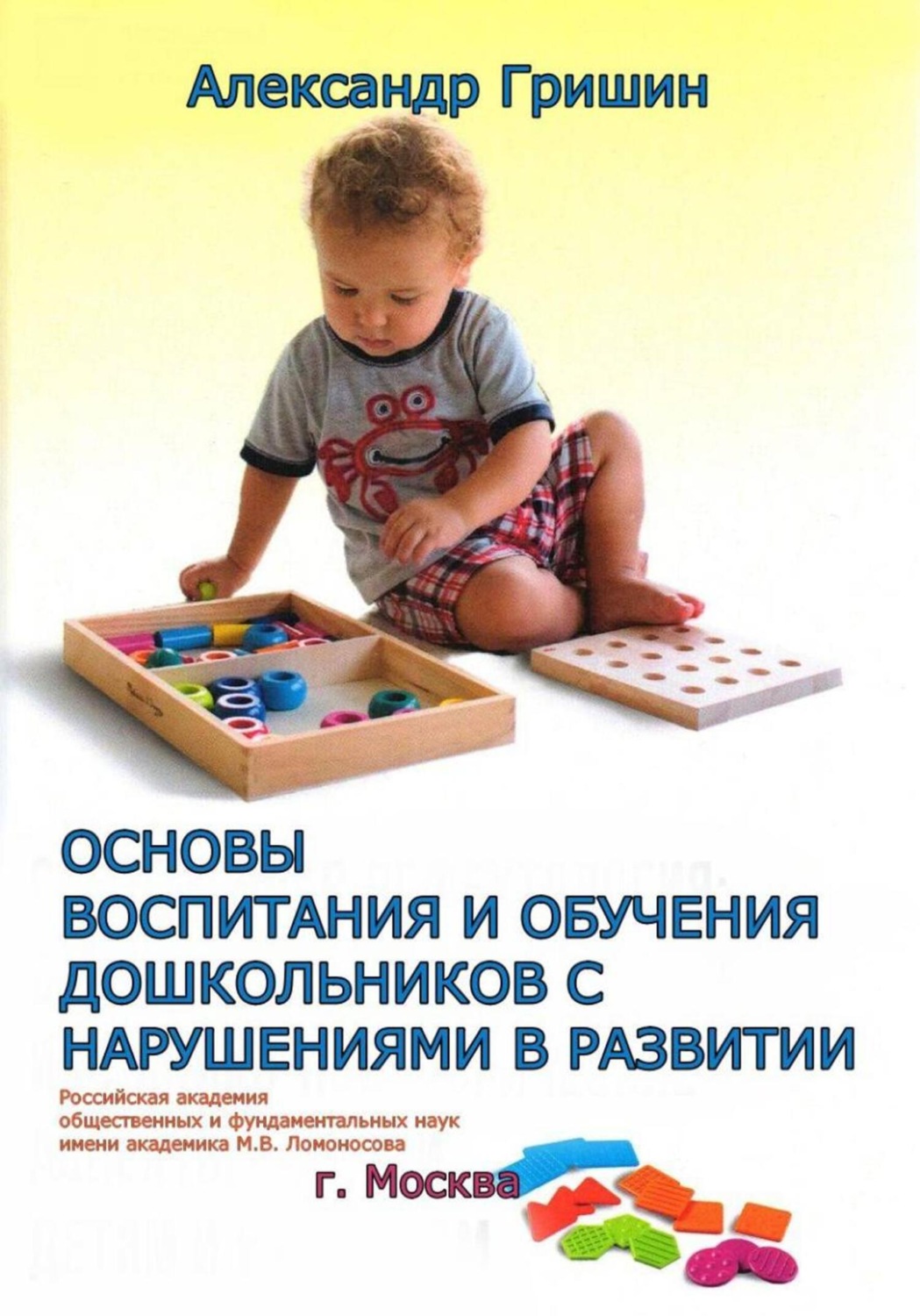 Обложка книги «ОСНОВЫ ВОСПИТАНИЯ И ОБУЧЕНИЯ ДОШКОЛЬНИКОВ С НАРУШЕНИЯМИ В РАЗВИТИИ»