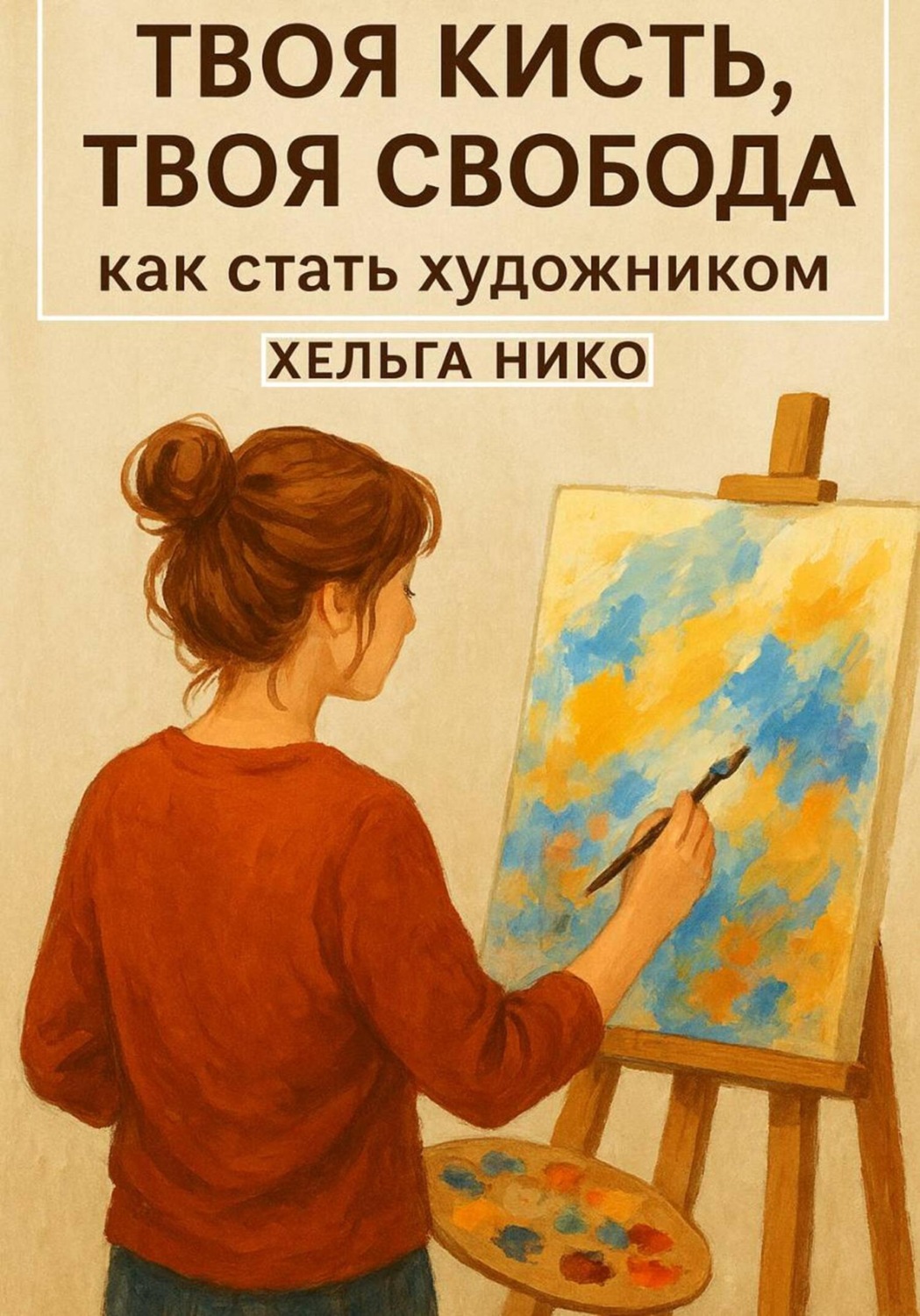 Обложка книги «Твоя кисть, твоя свобода, как стать художником»