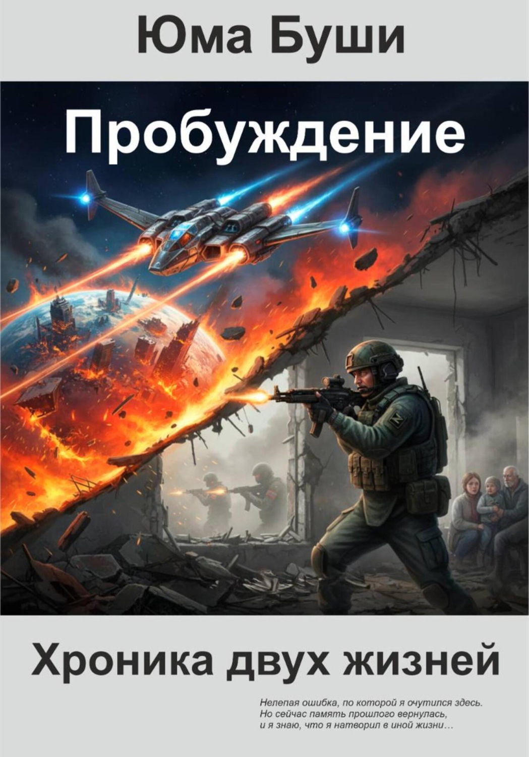Обложка книги «Пробуждение. Хроника двух жизней»