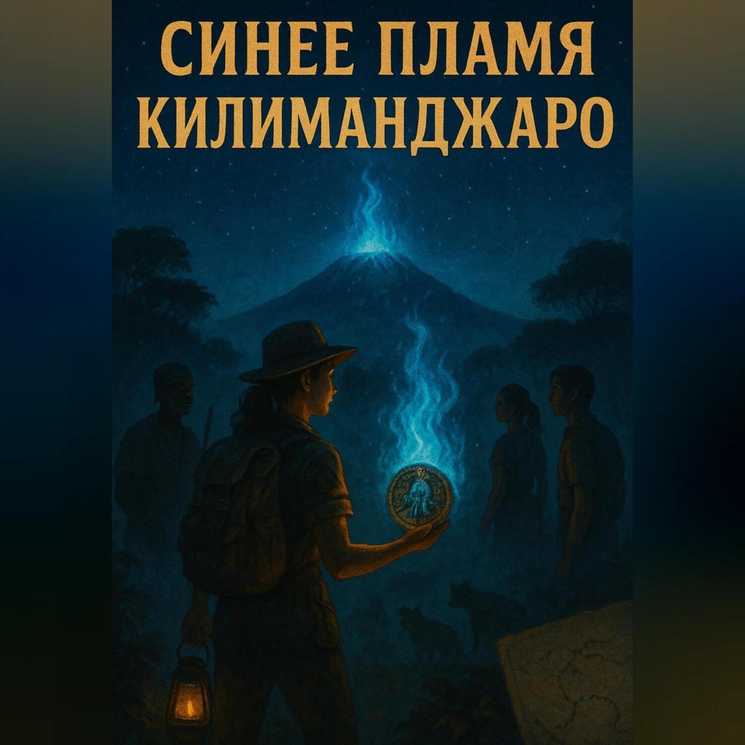 Обложка книги «Синее пламя Килиманджаро»