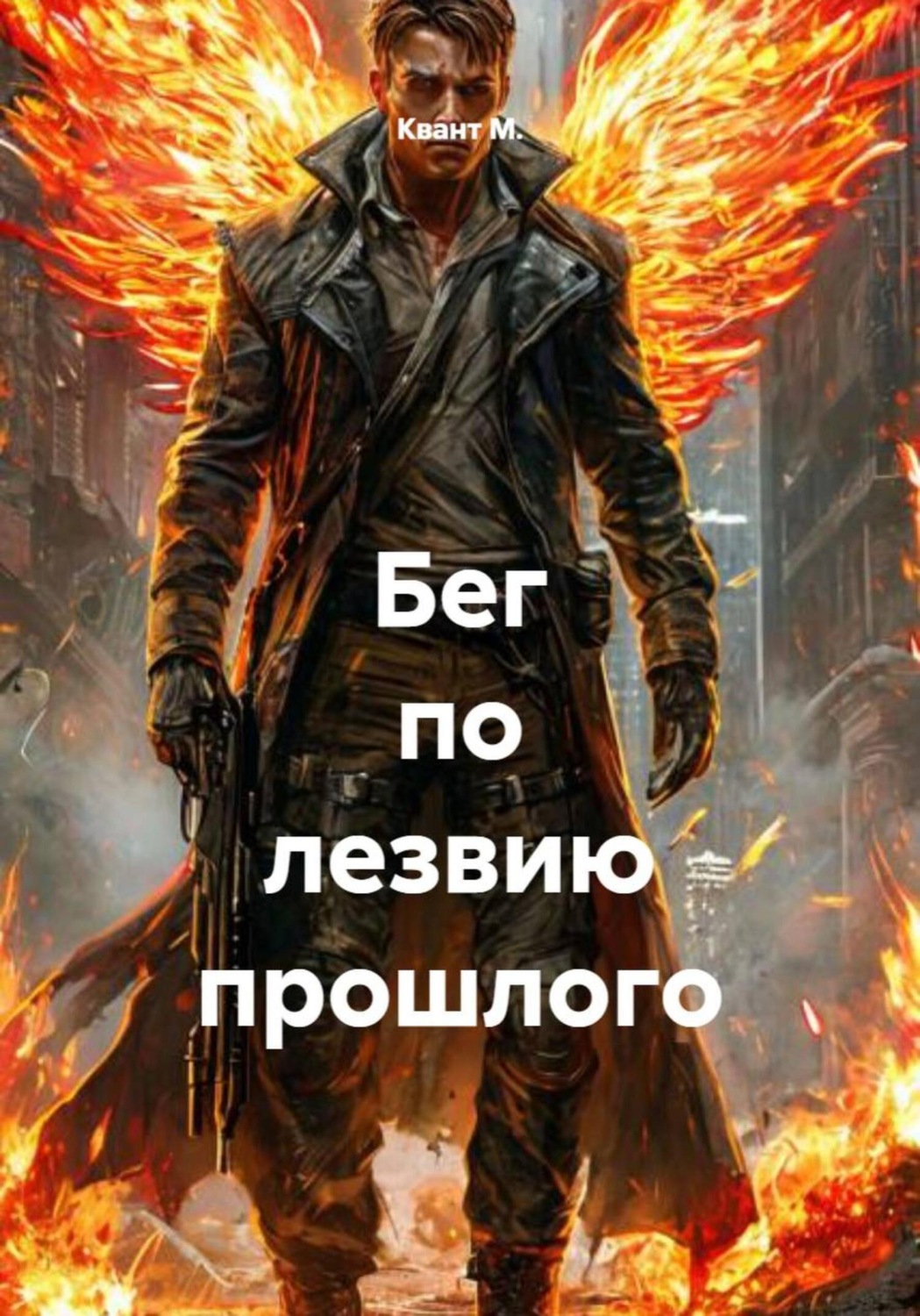 Обложка книги «Бег по лезвию прошлого»
