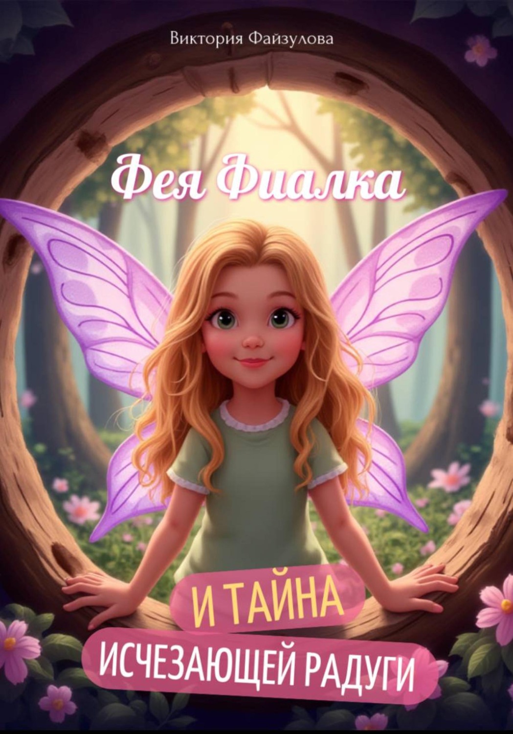 Обложка книги «Фея Фиалка и Тайна Исчезающей Радуги»