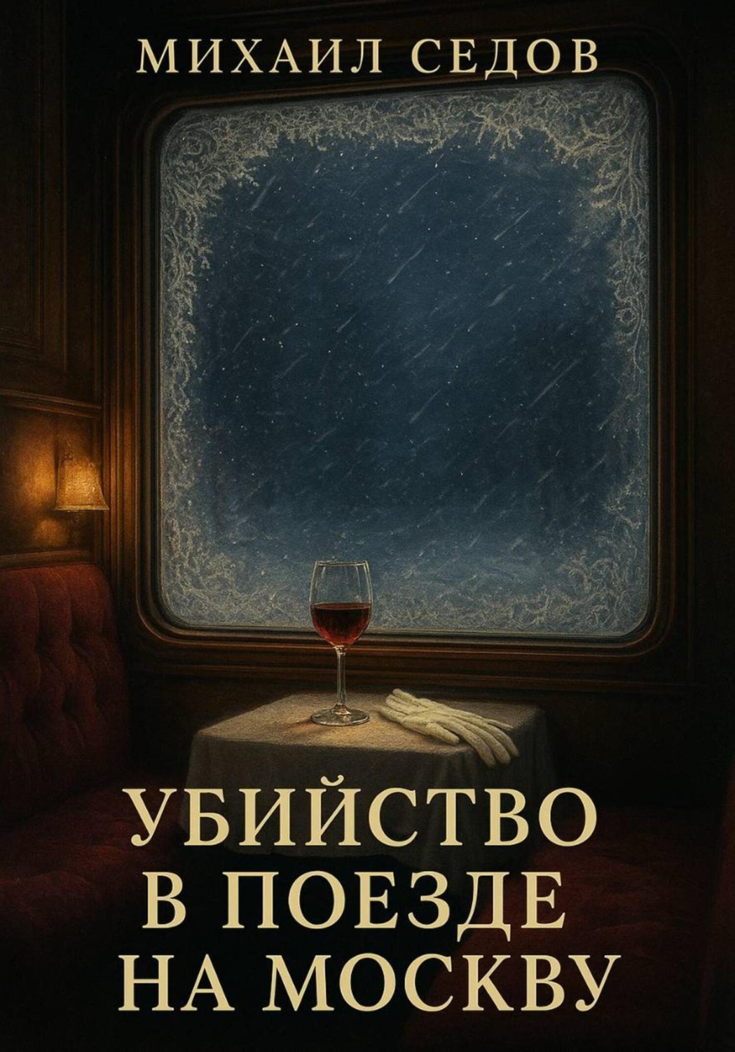 Обложка книги «Убийство в поезде на Москву»