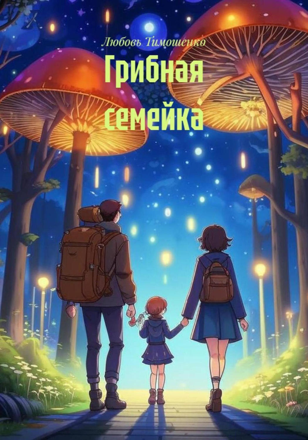Обложка книги «Грибная семейка»