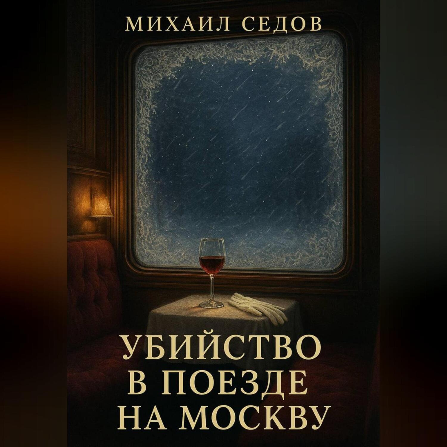 Обложка книги «Убийство в поезде на Москву»