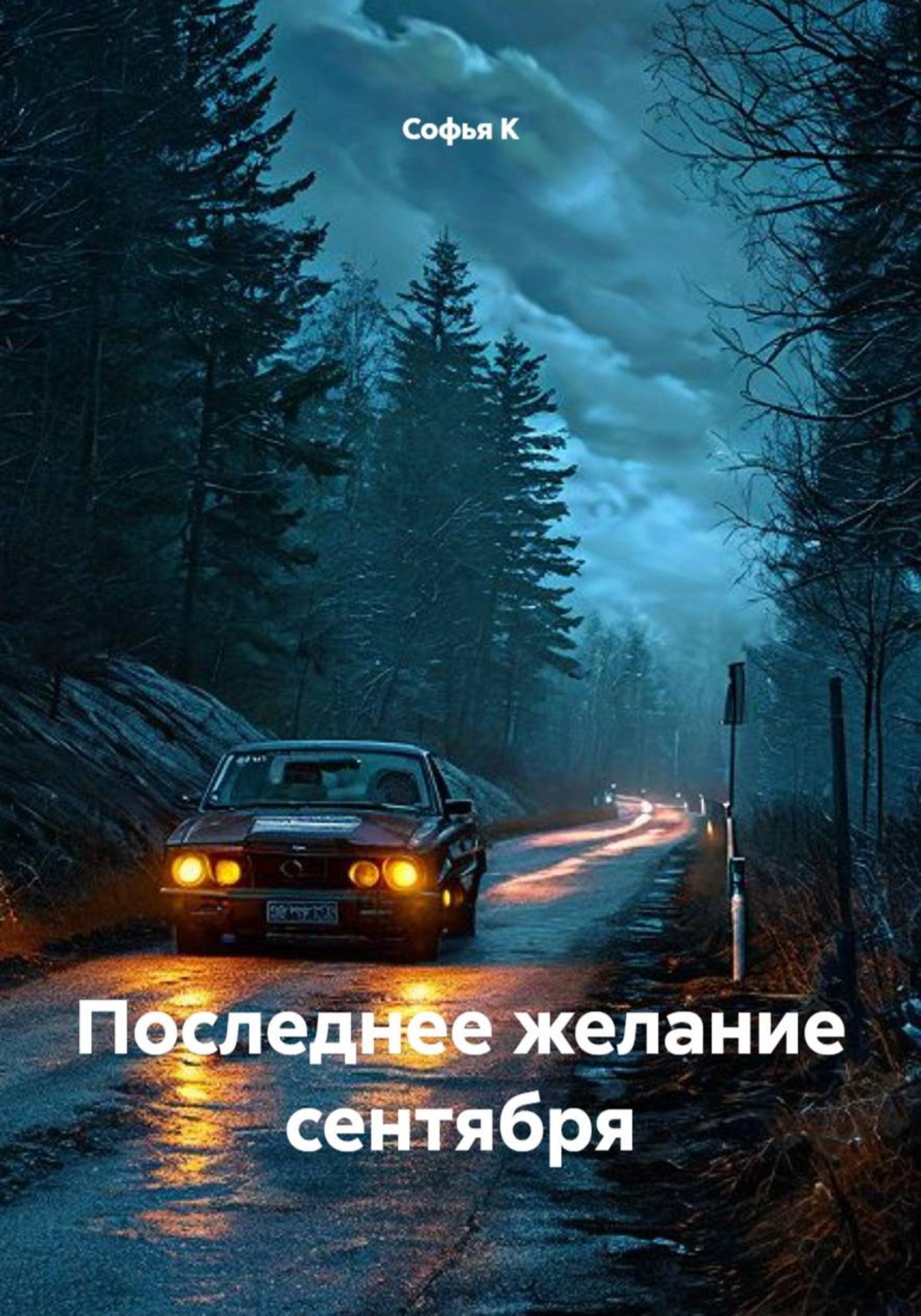 Обложка книги «Последнее желание сентября»