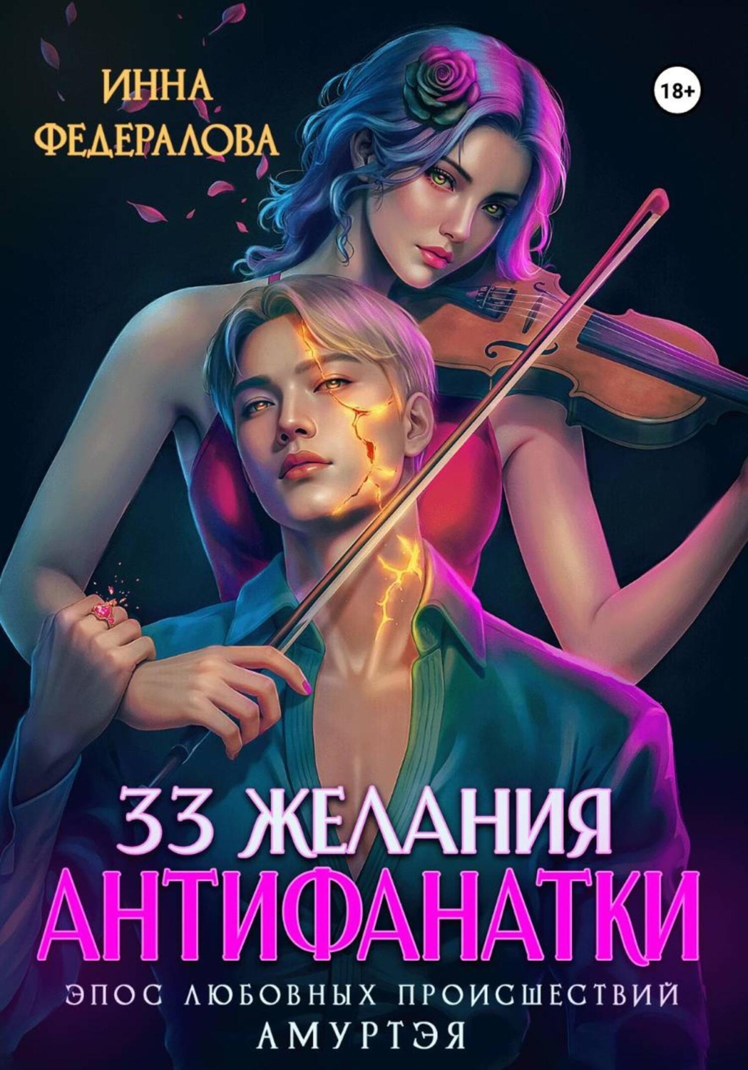 Обложка книги «33 желания антифанатки»