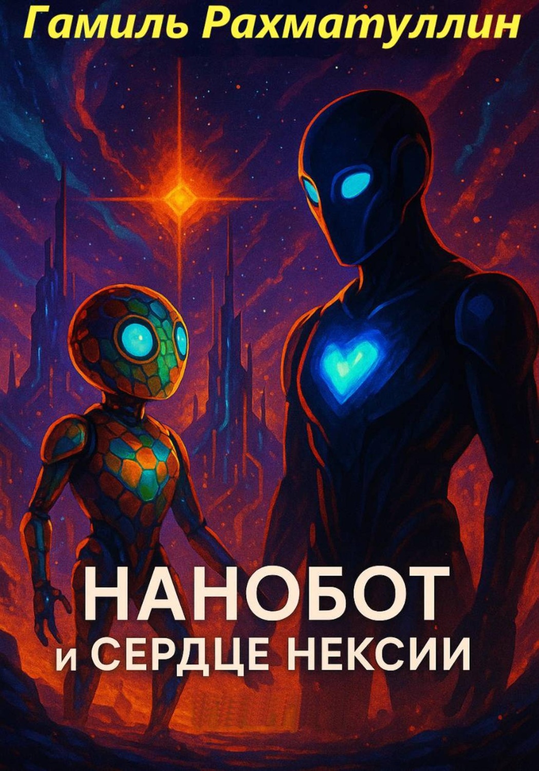Обложка книги «НАНОБОТ и СЕРДЦЕ НЕКСИИ. Книга 2»