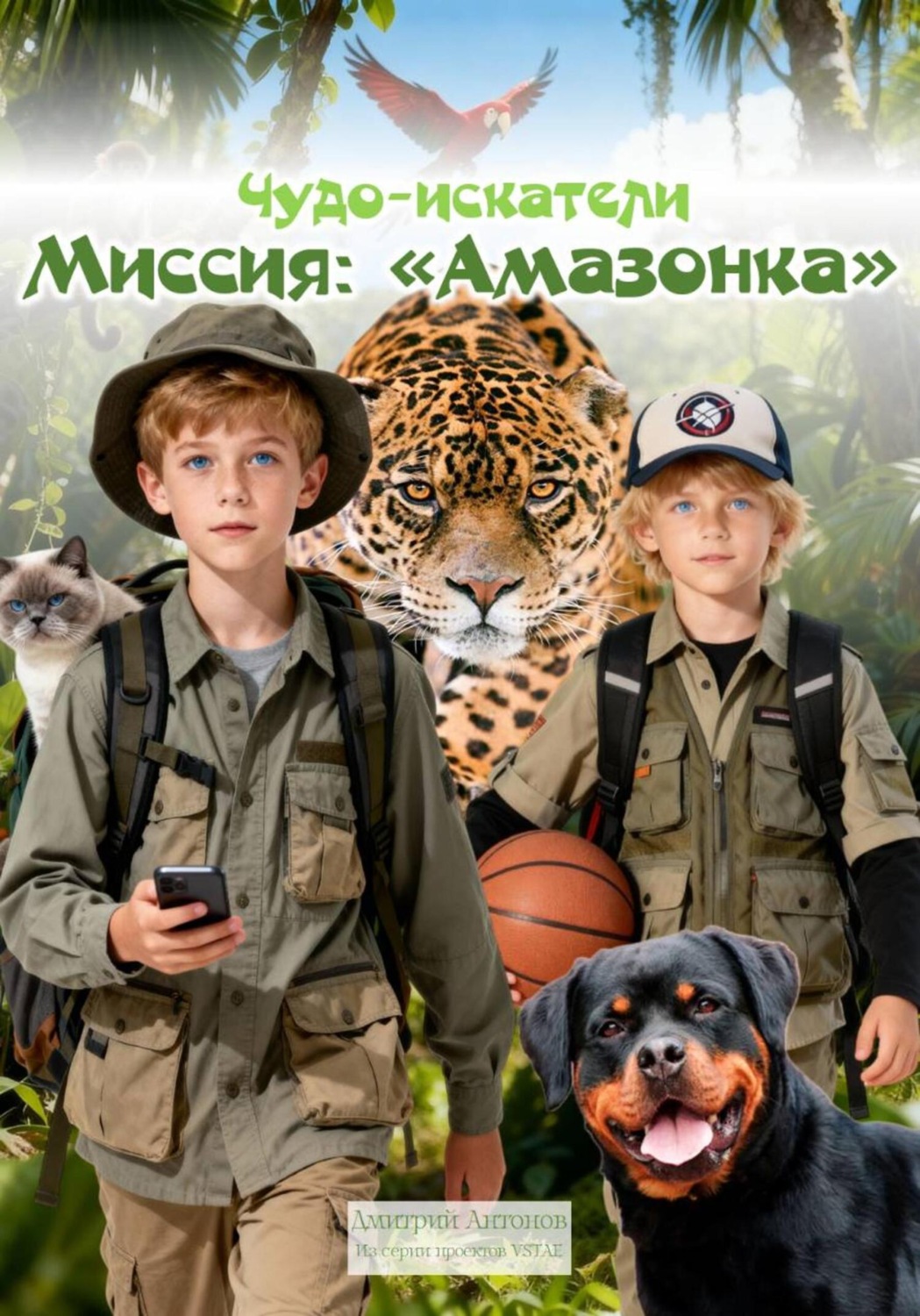 Обложка книги «Чудо-искатели. Миссия: «Амазонка»»