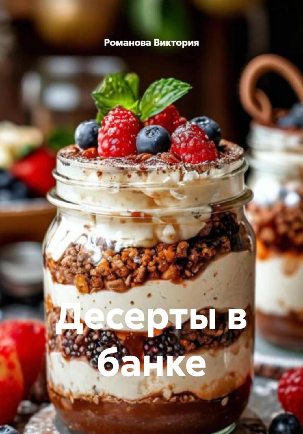 Обложка книги «Десерты в банке»