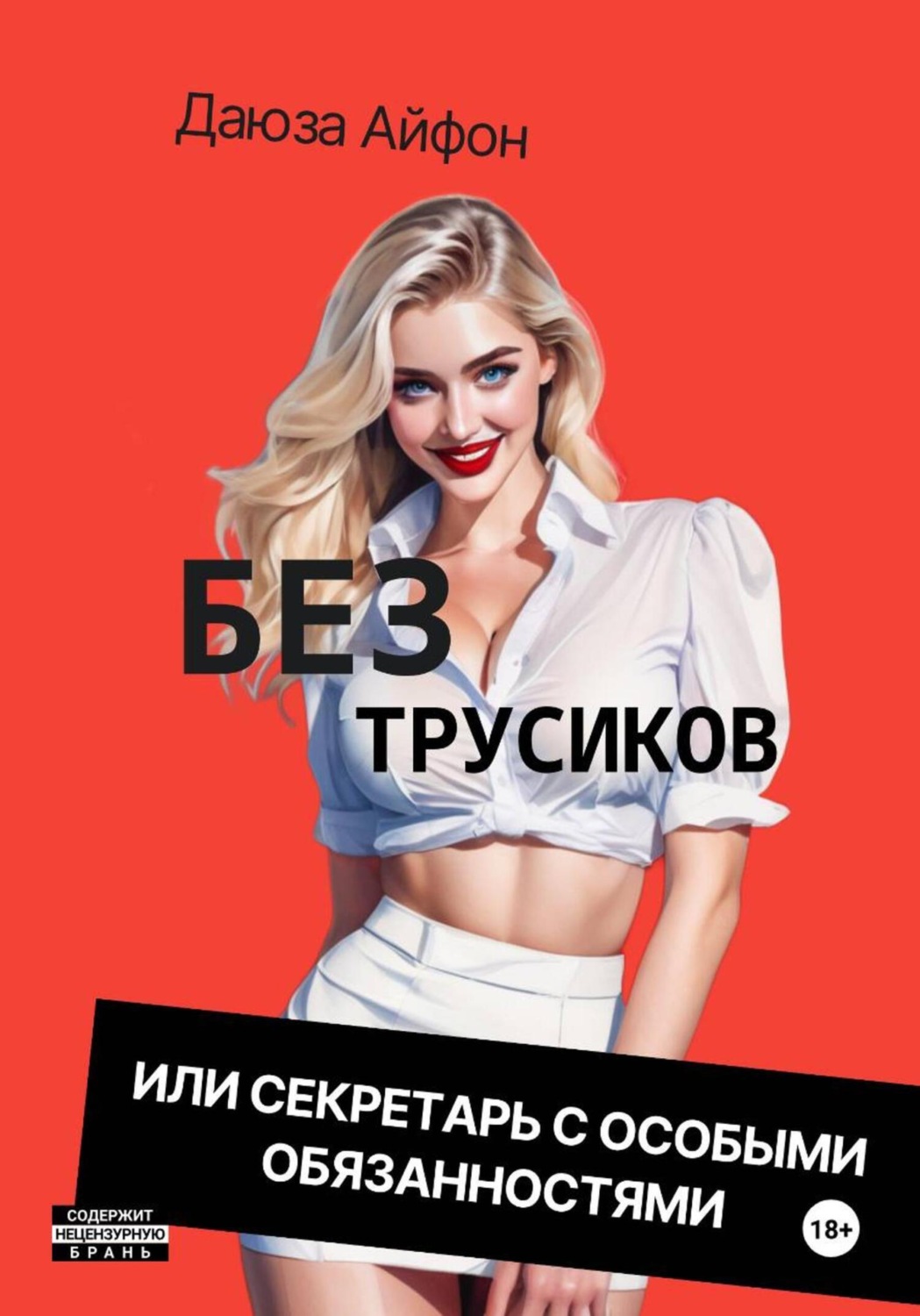 Обложка книги «Без трусиков, или Секретарь с особыми обязанностями»