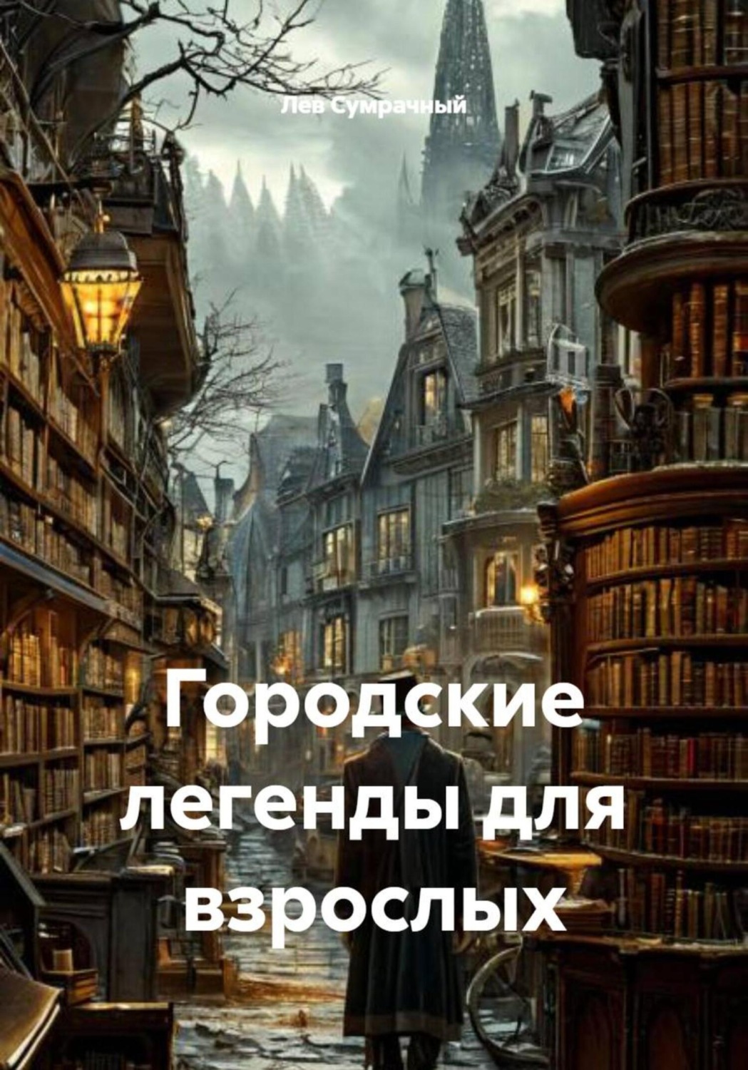 Обложка книги «Городские легенды для взрослых»