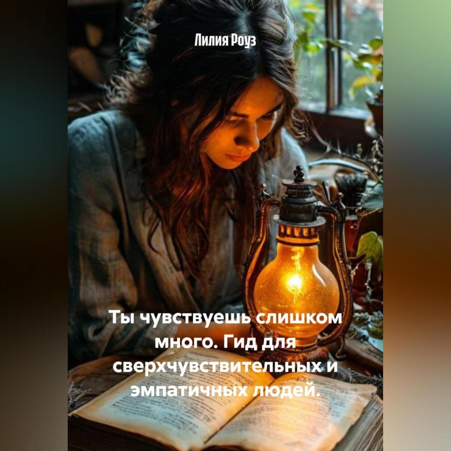 Обложка книги «Ты чувствуешь слишком много. Гид для сверхчувствительных и эмпатичных людей.»