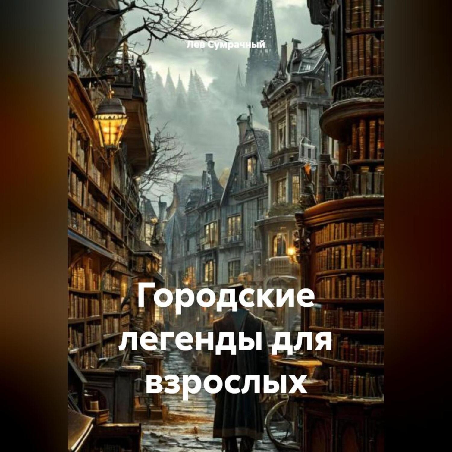 Обложка книги «Городские легенды для взрослых»