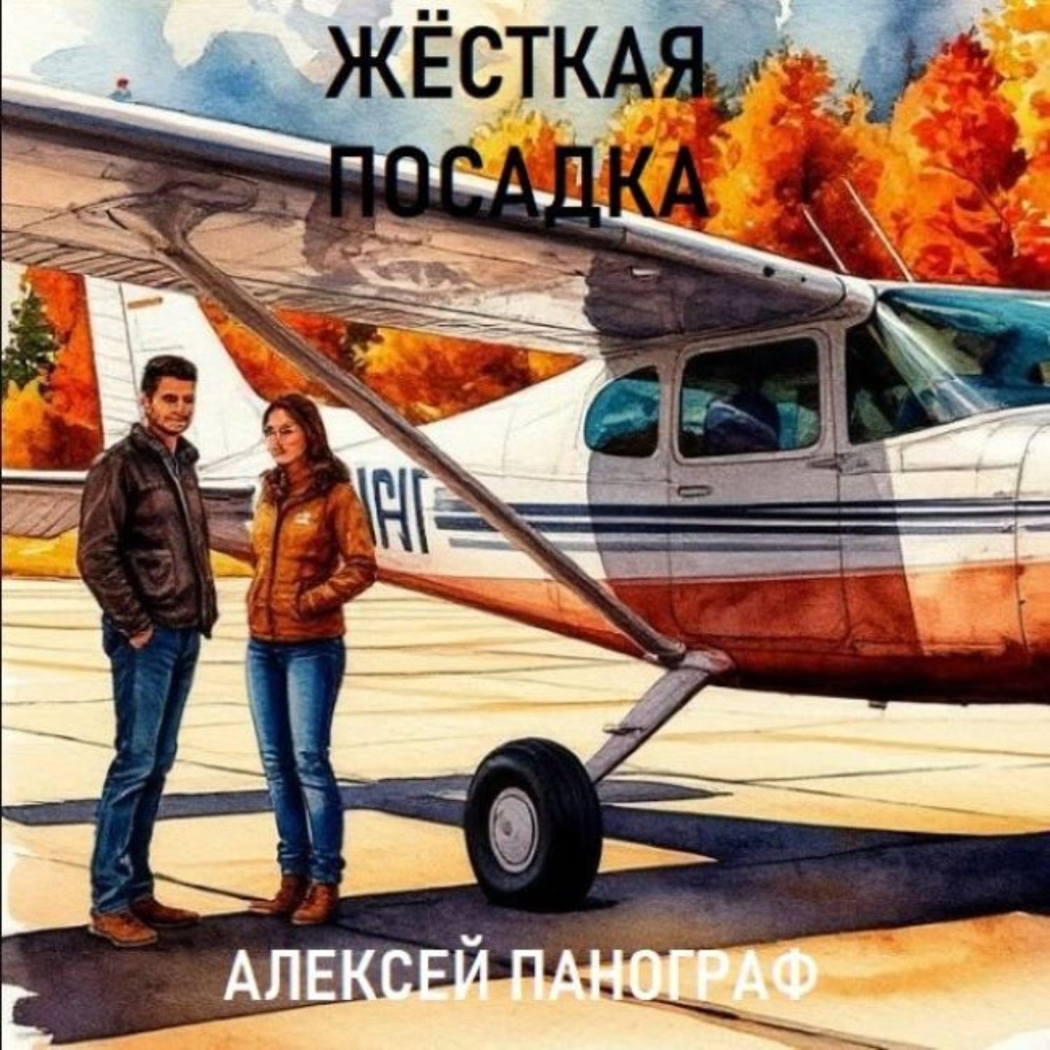 Обложка книги «Жёсткая посадка»