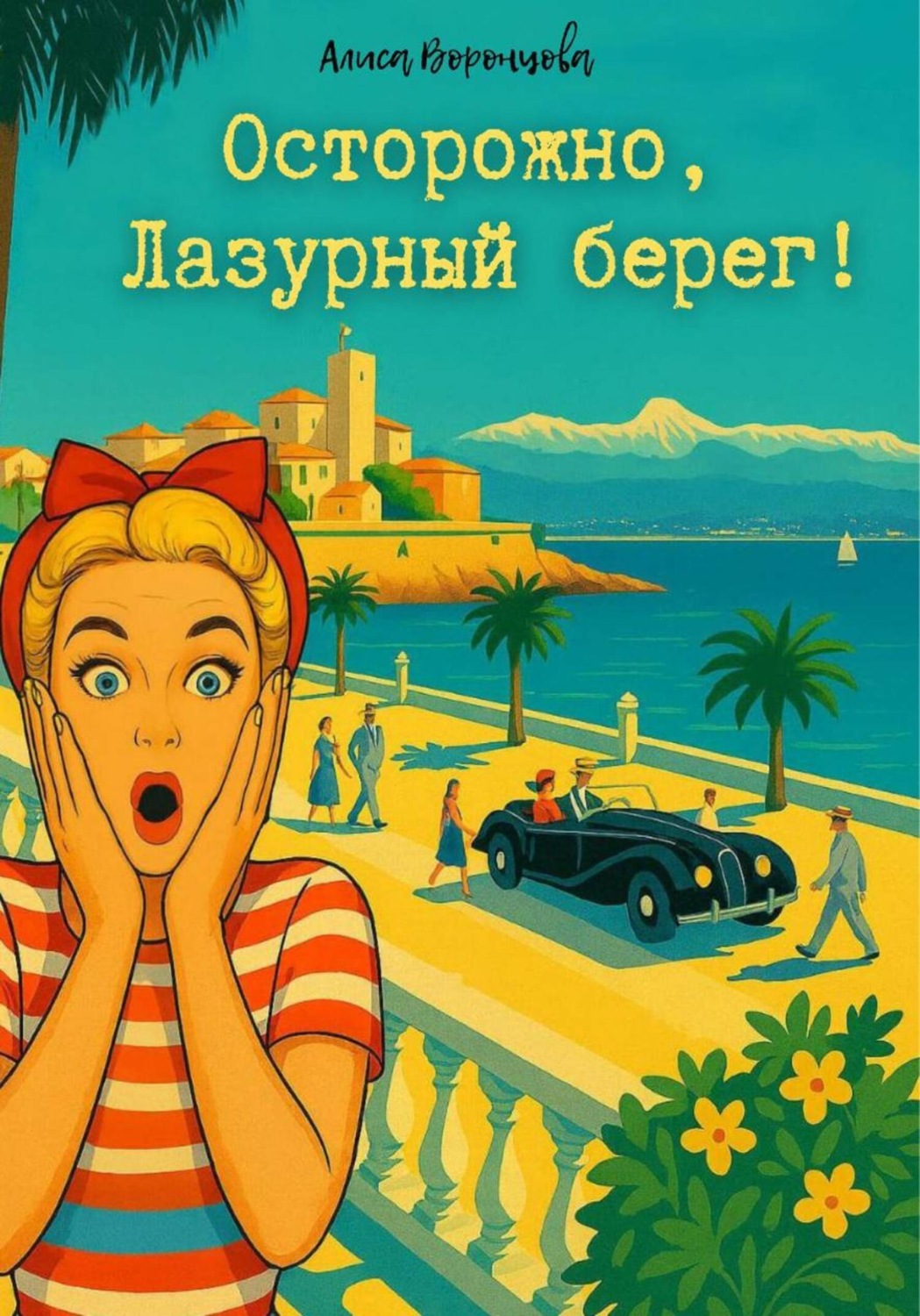 Обложка книги «Осторожно, Лазурный берег!»