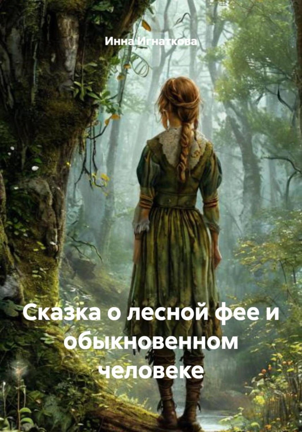 Обложка книги «Сказка о лесной фее и обыкновенном человеке»