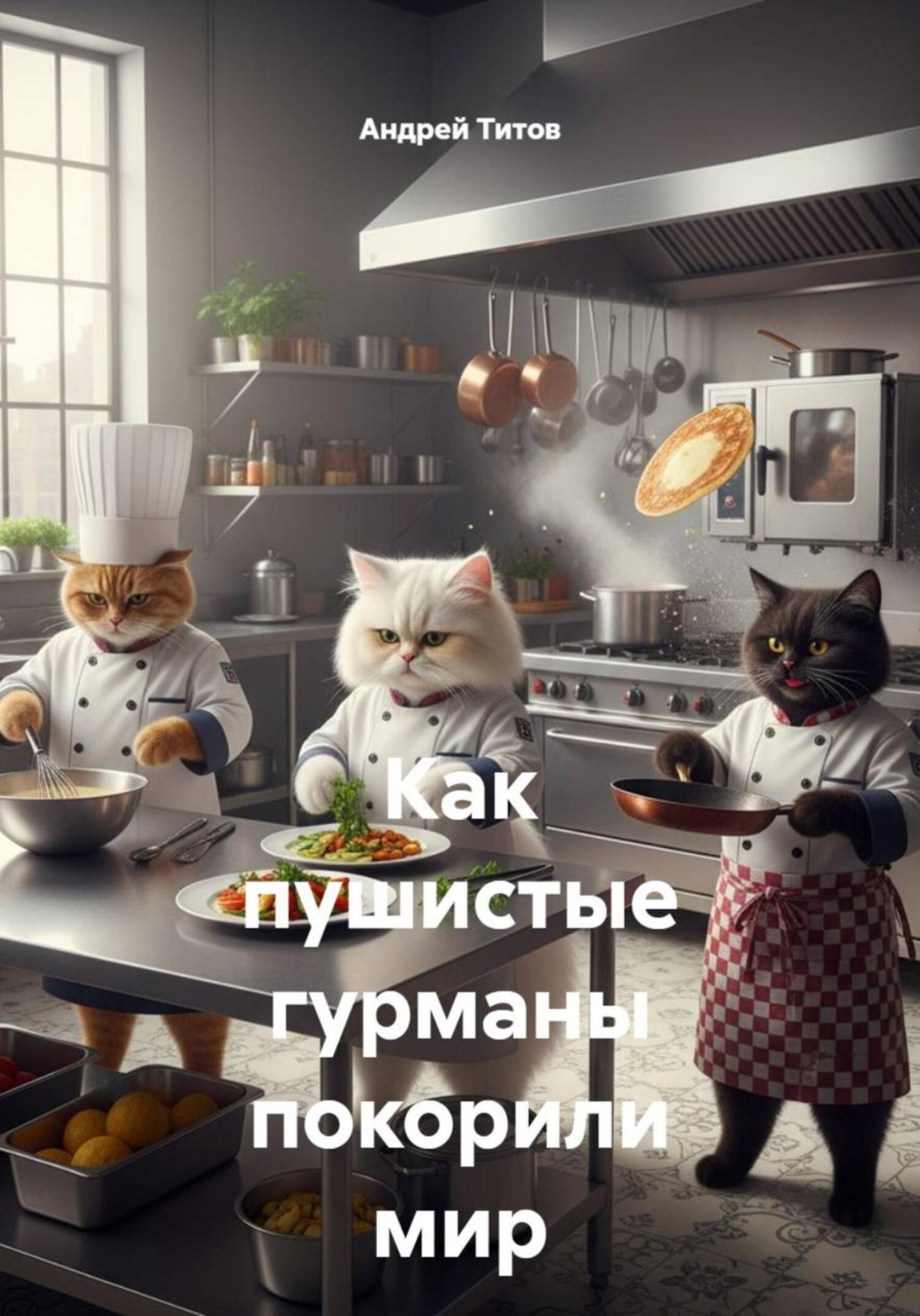 Обложка книги «Как пушистые гурманы покорили мир гастрономии»