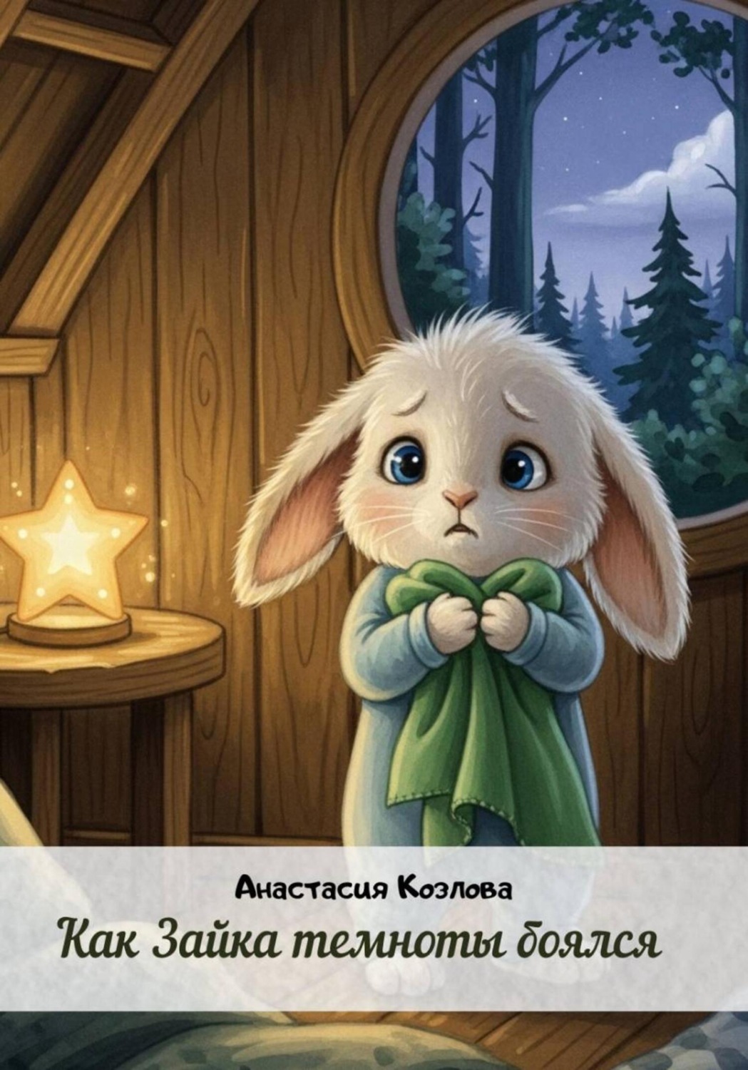 Обложка книги «Как Зайка темноты боялся»