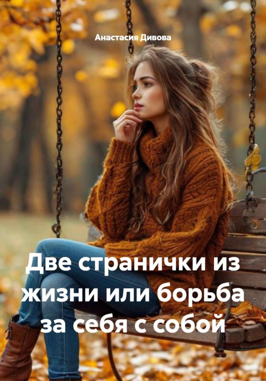 Обложка книги «Две странички из жизни или борьба за себя с собой»