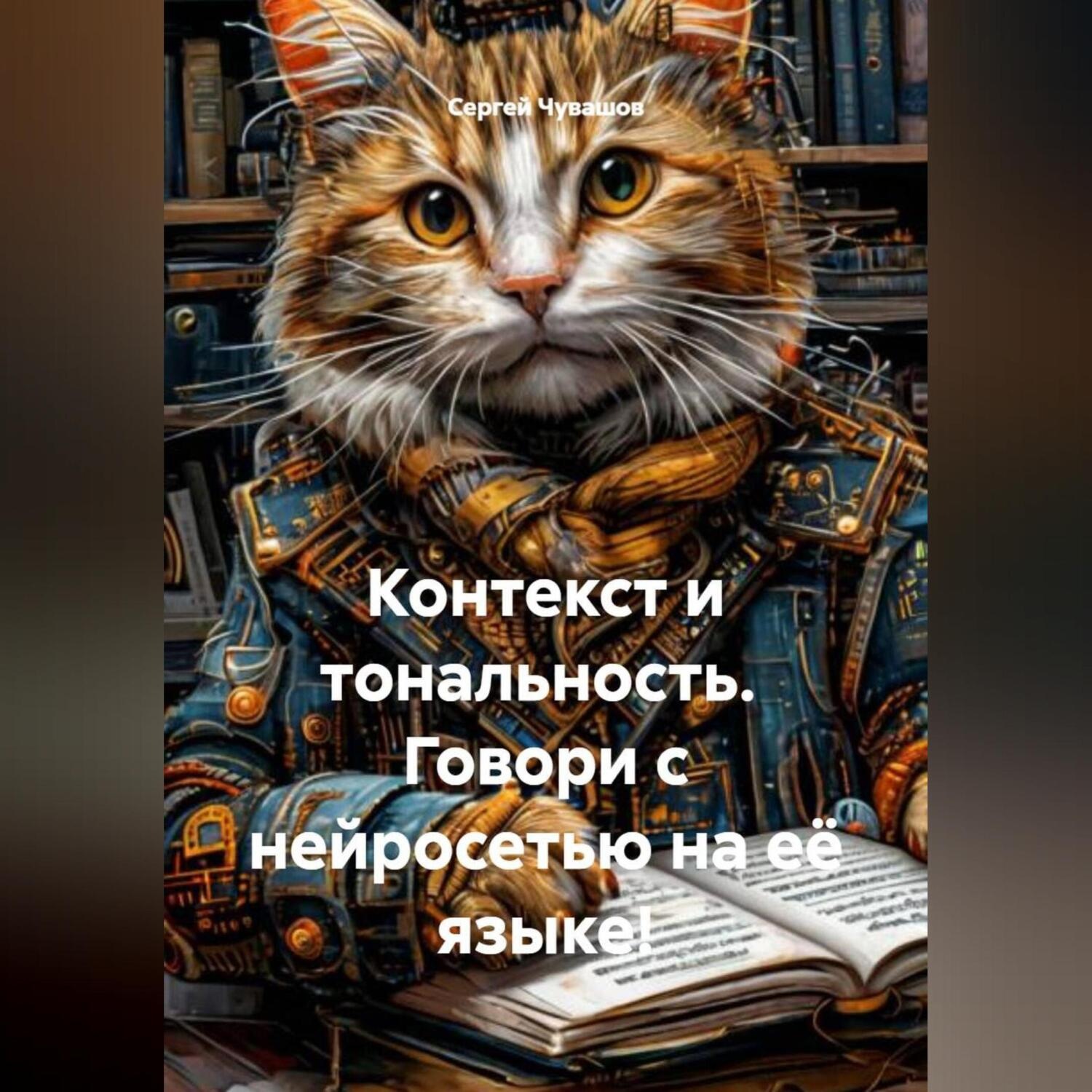 Обложка книги «Контекст и тональность. Говори с нейросетью на её языке!»