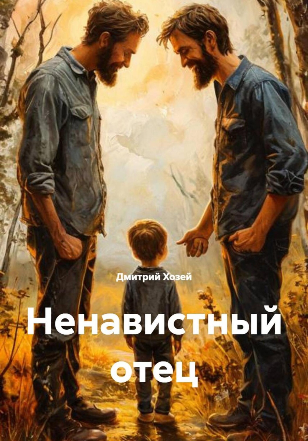 Обложка книги «Ненавистный отец»