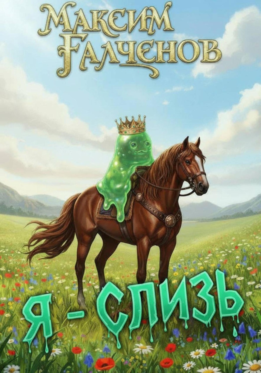 Обложка книги «Я – слизь»