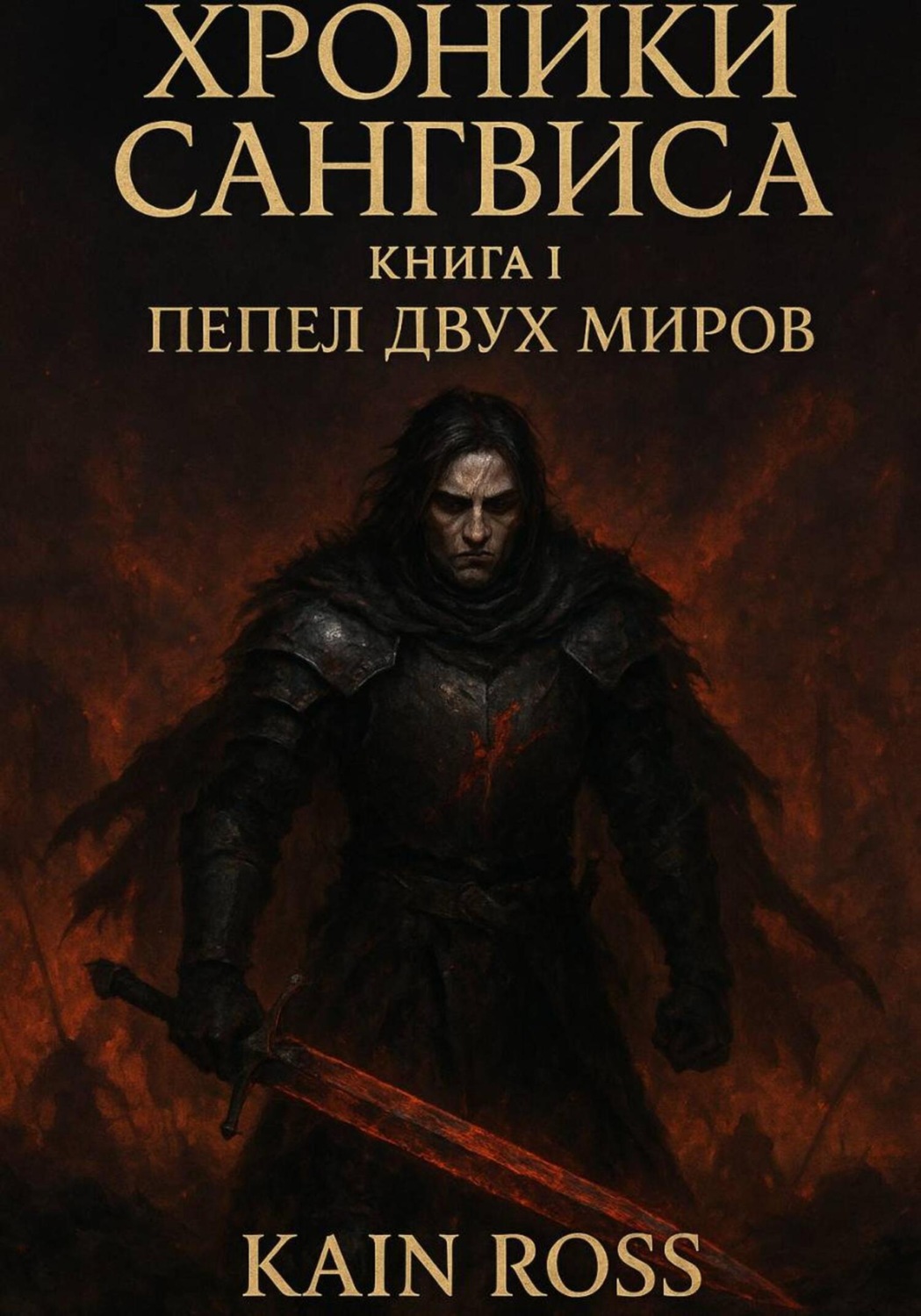 Обложка книги ««Хроники Сангвиса. Книга I: Пепел двух миров»»