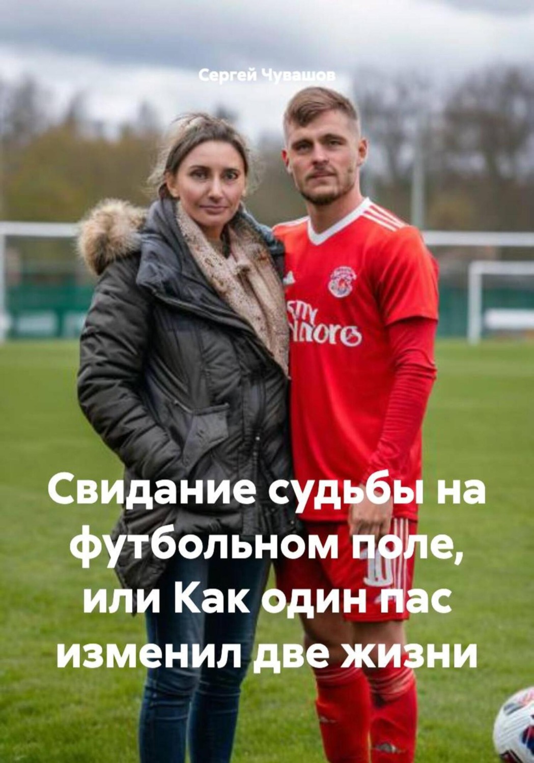 Обложка книги «Свидание судьбы на футбольном поле, или Как один пас изменил две жизни»