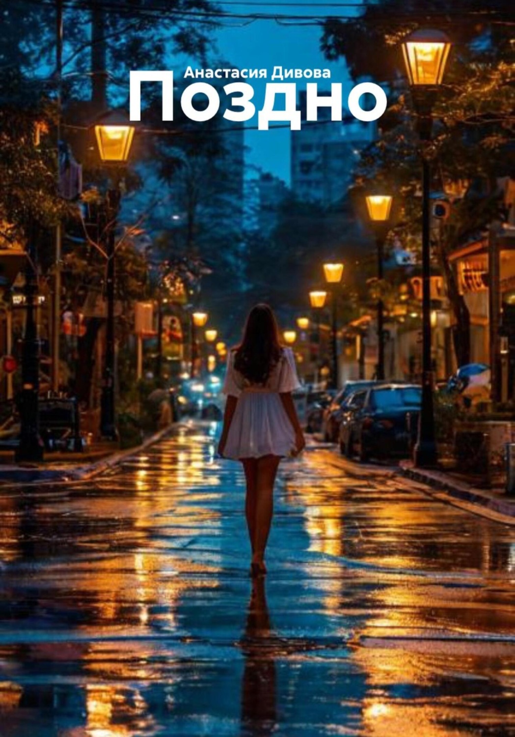 Обложка книги «Поздно»