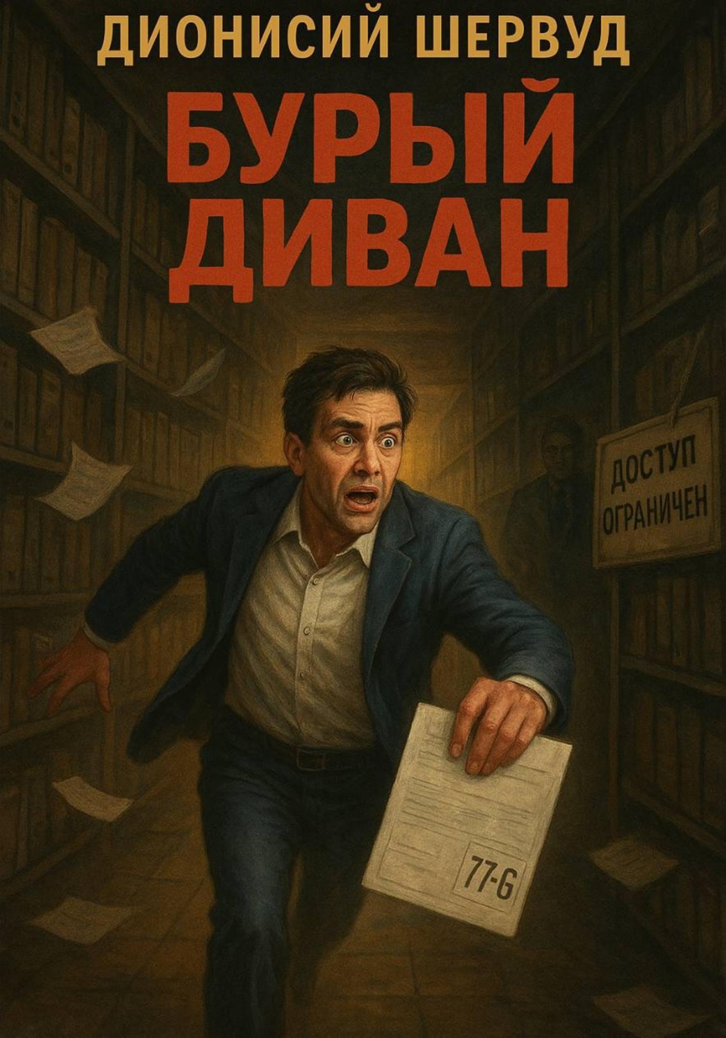 Обложка книги «Бурый диван»