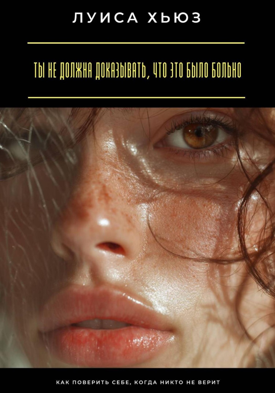 Обложка книги «Ты не должна доказывать, что это было больно. Как поверить себе, когда никто не верит»