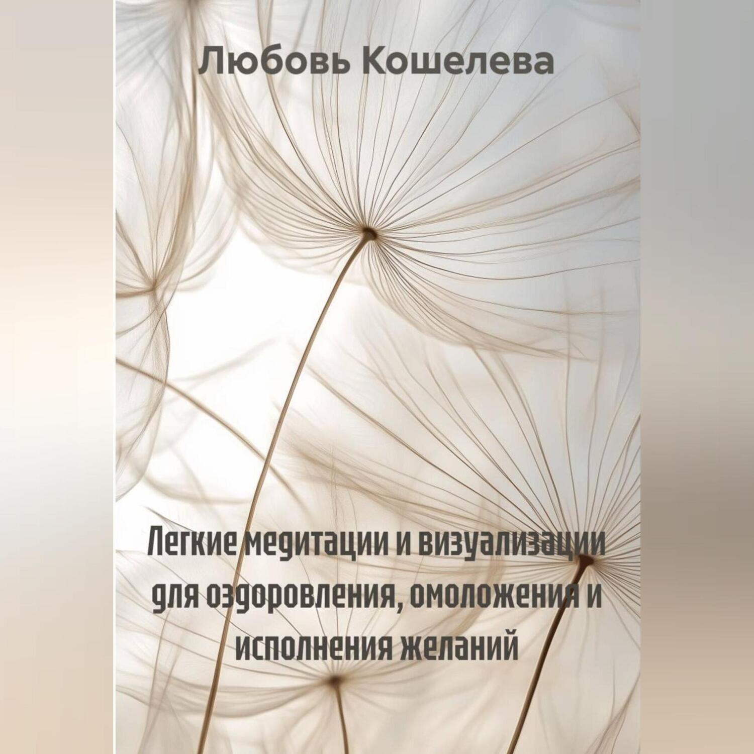 Обложка книги «Легкие медитации и визуализации для оздоровления, омоложения и исполнения желаний»