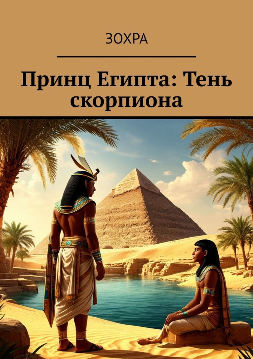 Обложка книги «Принц Египта: Тень скорпиона»