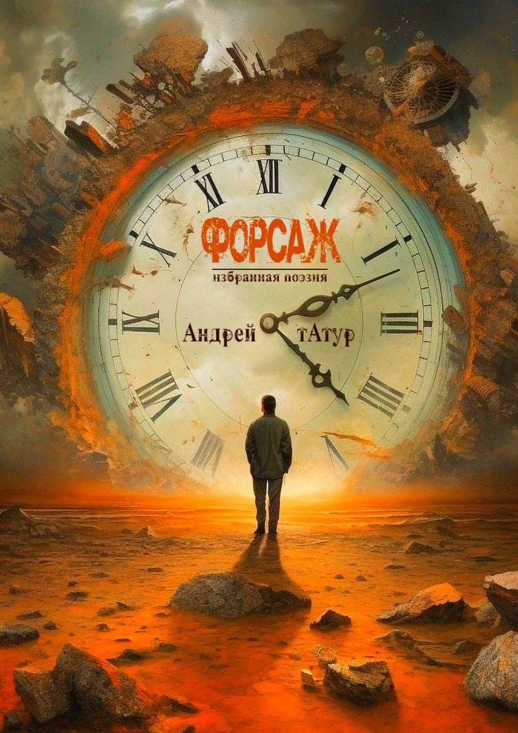 Обложка книги «Форсаж. Избранная поэзия»