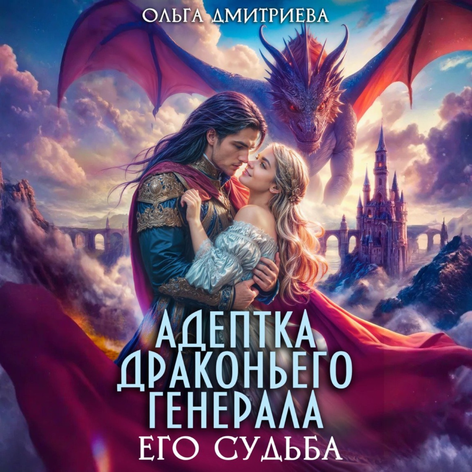 Обложка книги «Адептка драконьего генерала. Его судьба»