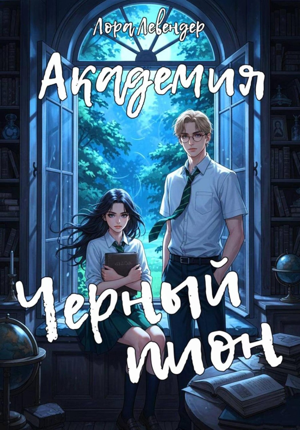 Обложка книги «Академия «Черный пион»»