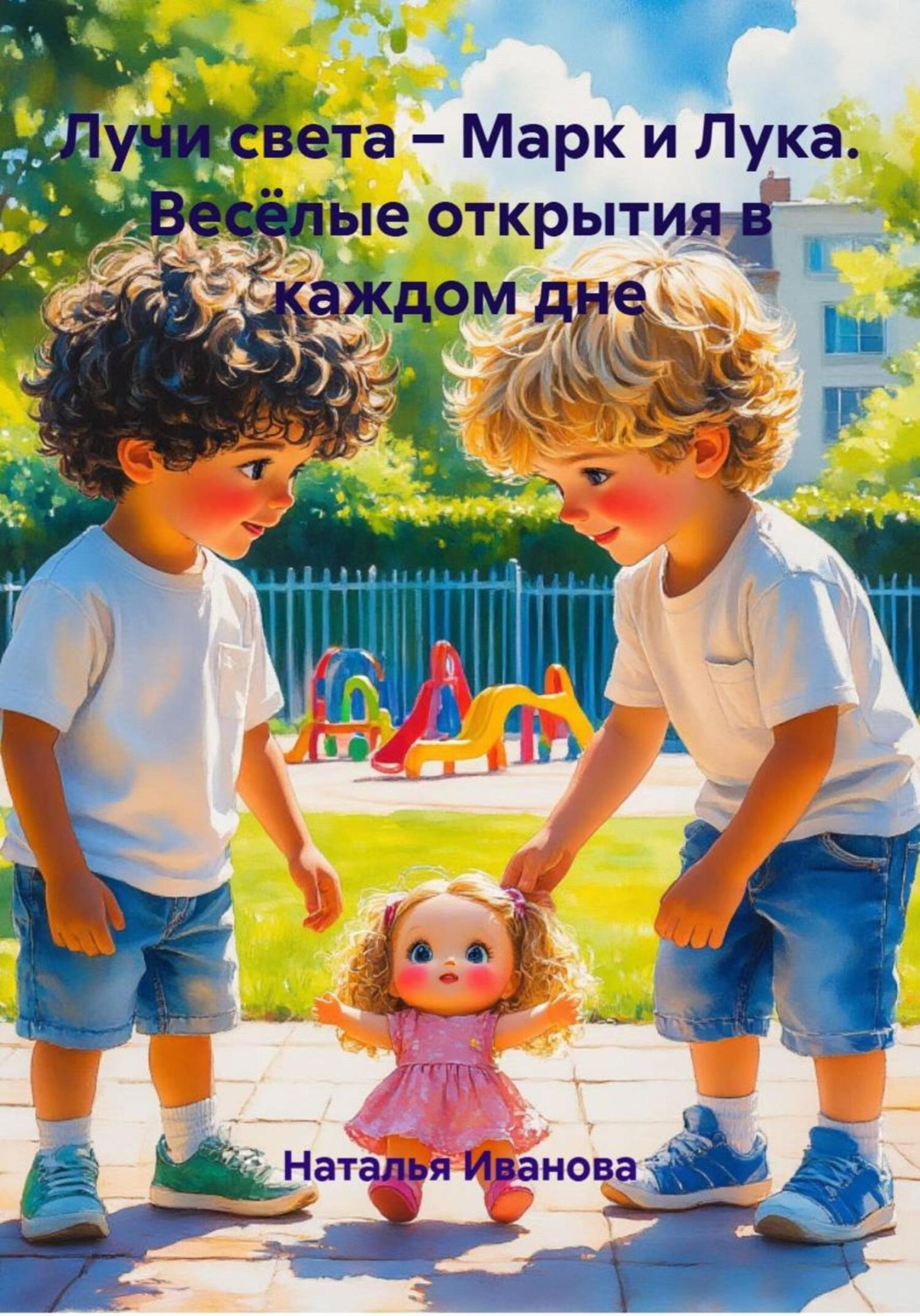Обложка книги «Лучи света – Марк и Лука. Весёлые открытия в каждом дне»