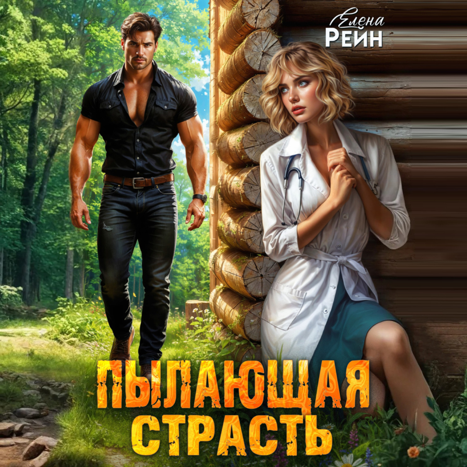 Обложка книги «Пылающая страсть»