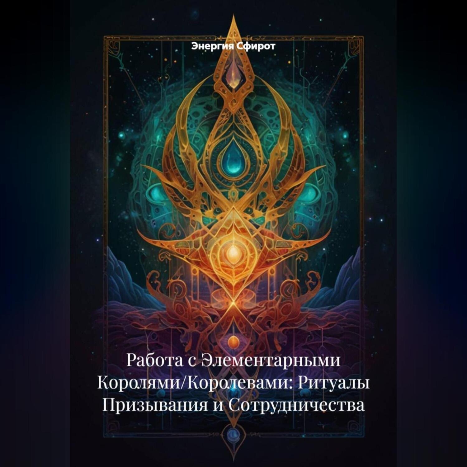 Обложка книги «Работа с Элементарными Королями/Королевами: Ритуалы Призывания и Сотрудничества»
