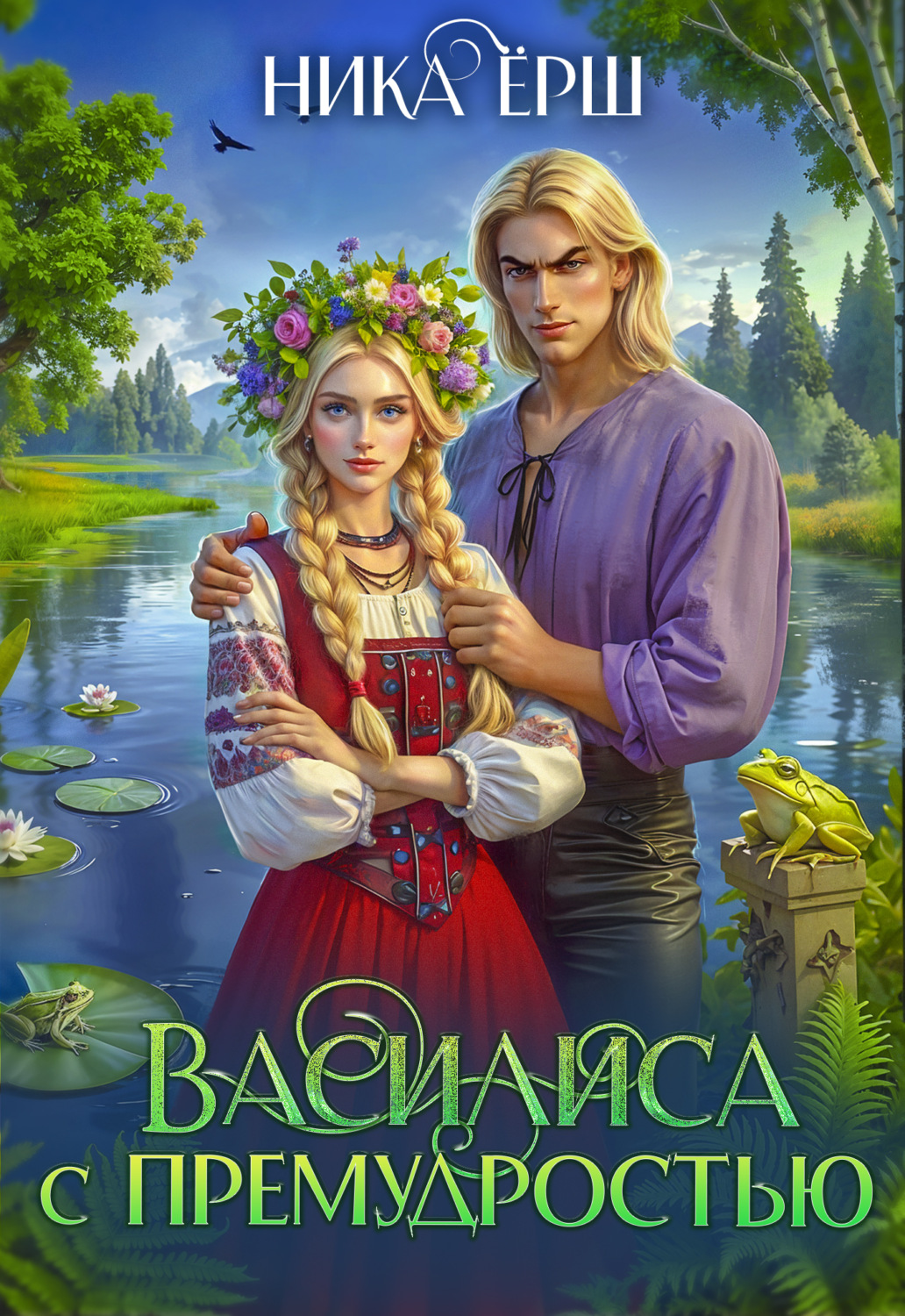 Обложка книги «Василиса с премудростью»